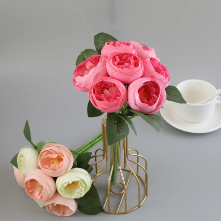 A wedding bouquet of seven peonies for brides A wedding bouquet of seven peonies for brides